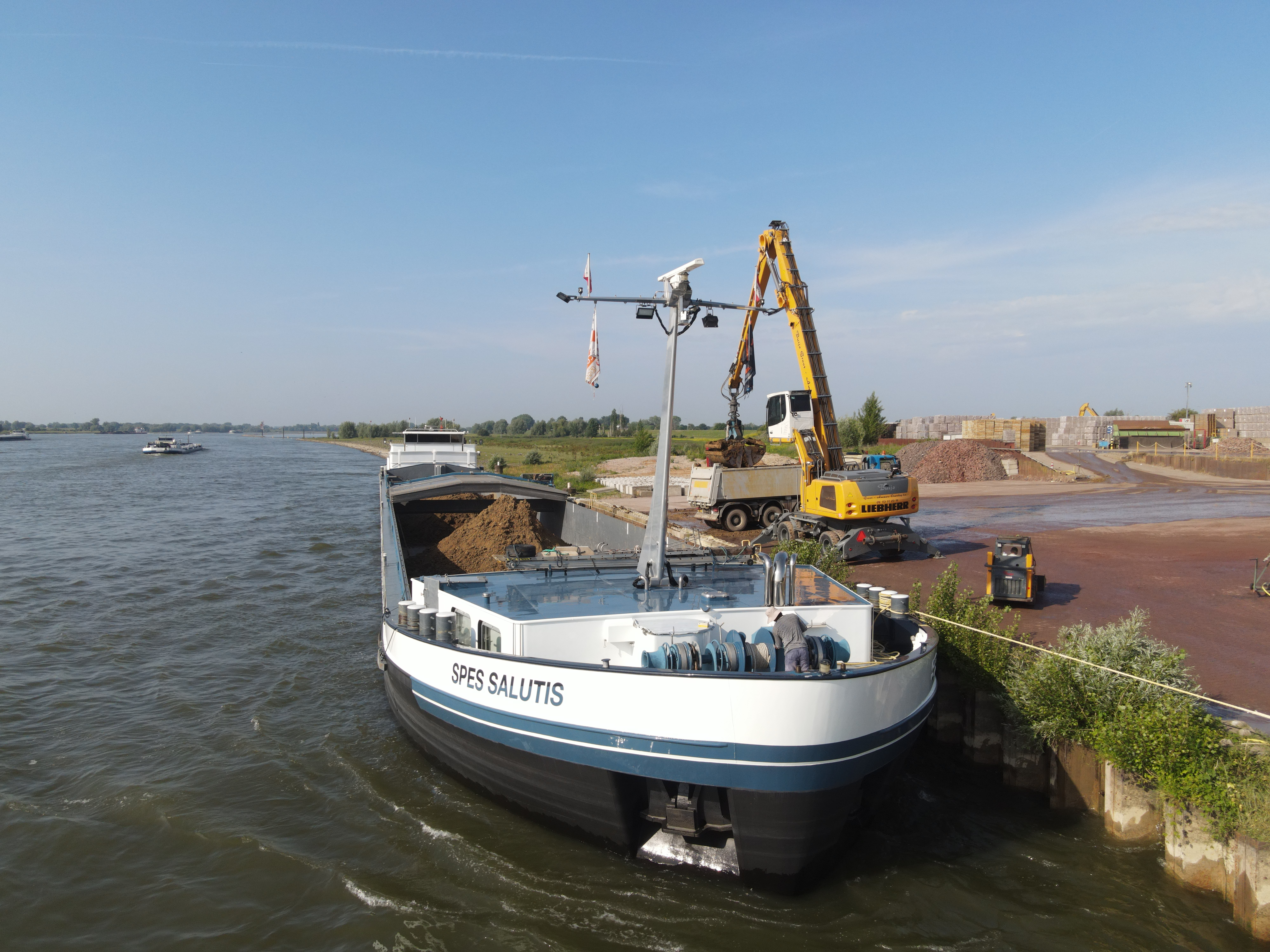 Binnenvaart overslag